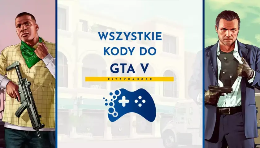 Postacie z GTA V, Franklin i Michael, prezentują wszystkie kody do gry, w tym te na kasę.