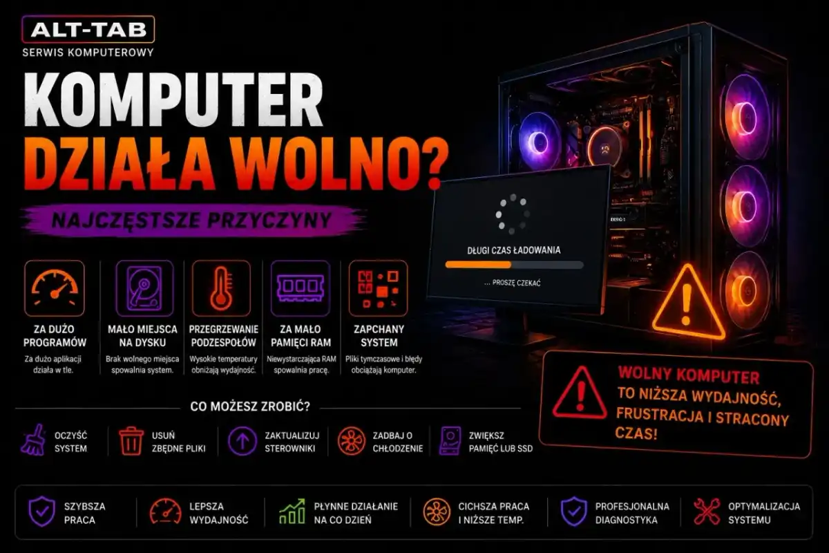 Komputer wolno działa? Przyspiesz go - bez zgadywania!