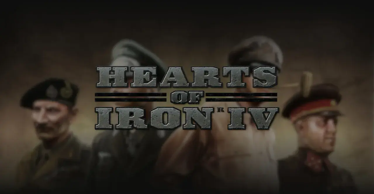 Czterech dowódców z Hearts of Iron IV, gotowych do wydawania rozkazów.