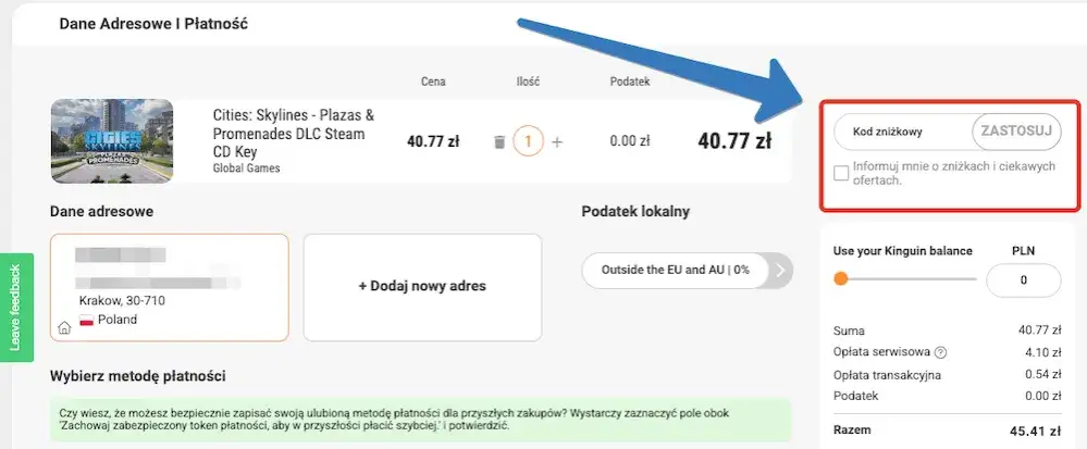 Zdjęcie Kinguin - Jak otrzymać kod zniżkowy? Dowiedz się teraz!